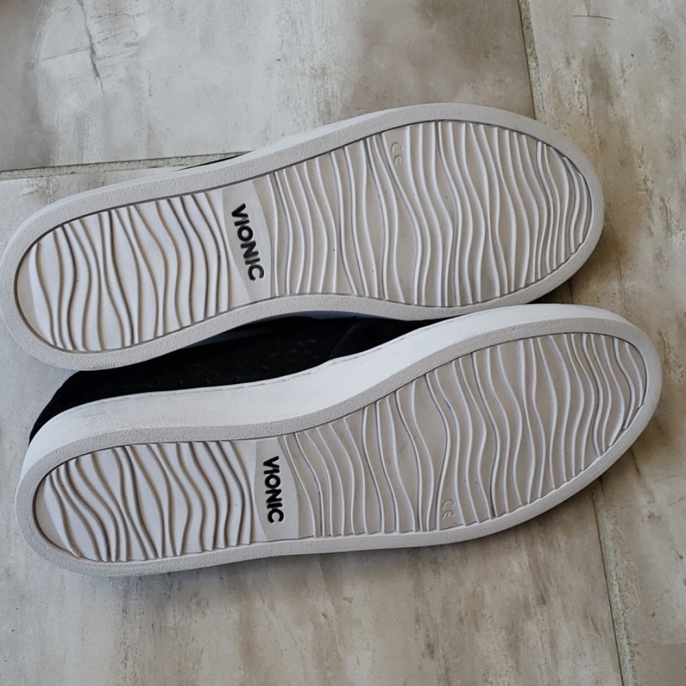 Vionic Black Suede Loafers - Picture 6 of 6